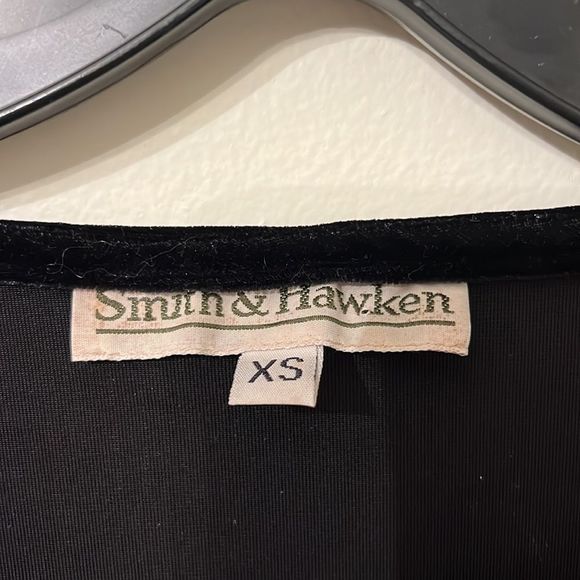 Vintage Edwardian Dark Academia Velvet Maxi Dress XS - Picture 4 of 4